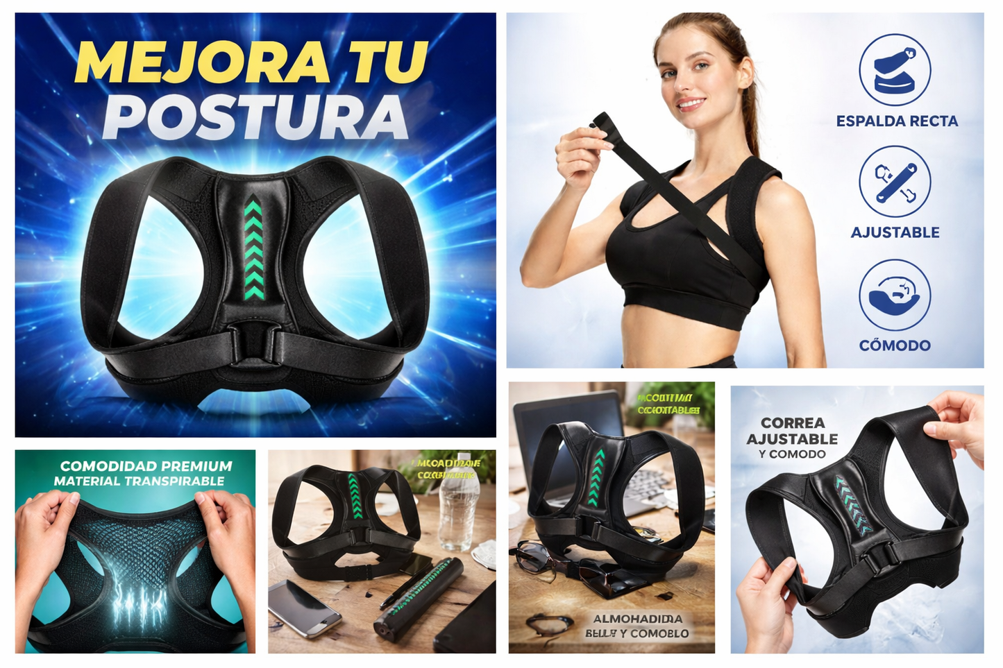 Corrector de Postura Reforzada